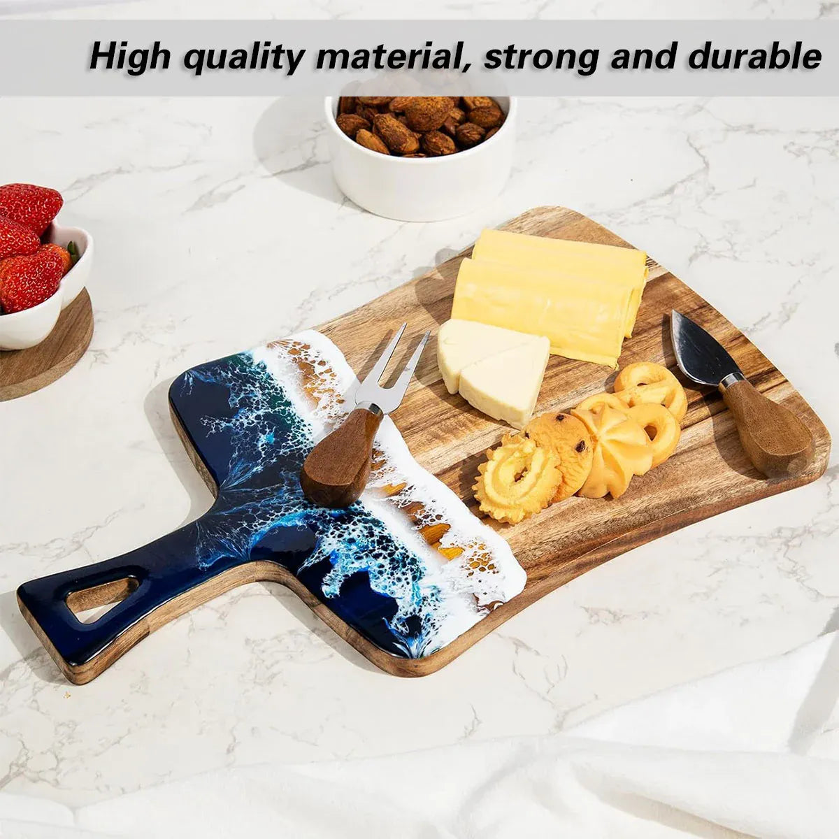 Wave Cutting Board Non Slip Chopping Board Kitchen Household Cutting Board V528-CUTTING-BOARD-C-L-745892