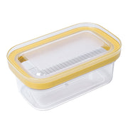 With Lid Butter Cutting Box Slicers Case Cheese Slicers Butter Dish Box V528-CUTTING-BOX-YELLOW-161401