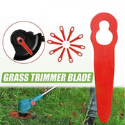 Grass Trimmer Plastic Blades Part Cutter Replace Acc Crop For Ozito Bosh Kuller - 100PCS