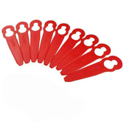 Grass Trimmer Plastic Blades Part Cutter Replace Acc Crop For Ozito Bosh Kuller - 50PCS