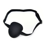 1/2/3/4/5Pcs Adjustable Strap Eye Patch Soft Concave Design Washable Black Cover - 1 PC V528-CYCLOPSEYEMASK-1PCS-855552