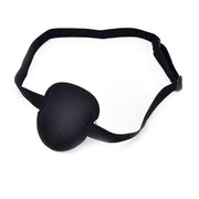 1/2/3/4/5Pcs Adjustable Strap Eye Patch Soft Concave Design Washable Black Cover - 1 PC V528-CYCLOPSEYEMASK-1PCS-855552