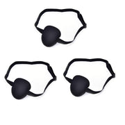 1/2/3/4/5Pcs Adjustable Strap Eye Patch Soft Concave Design Washable Black Cover - 1 PC V528-CYCLOPSEYEMASK-1PCS-855552