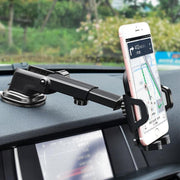 Universal 360 Windshield Mount Car Smart Phone Holder Cradle Long Neck Au V528-CZZJ-AXPK-BLACK-560012