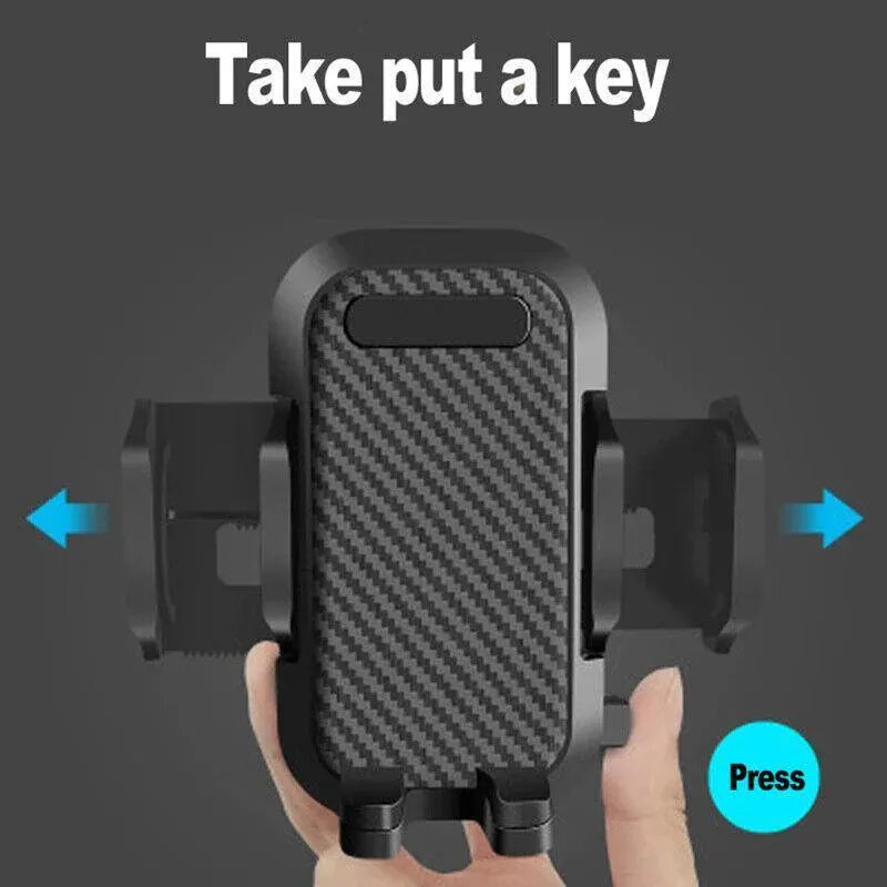 Universal 360 Windshield Mount Car Smart Phone Holder Cradle Long Neck Au V528-CZZJ-AXPK-BLACK-560012