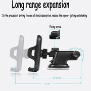 Universal 360 Windshield Mount Car Smart Phone Holder Cradle Long Neck Au V528-CZZJ-AXPK-BLACK-560012