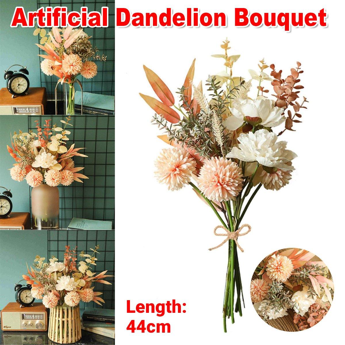 Home Decor Fake Flower Bouquet Artificial Flowers Living Room Wedding Decoration V528-DANDELION-BOUQUET-715245