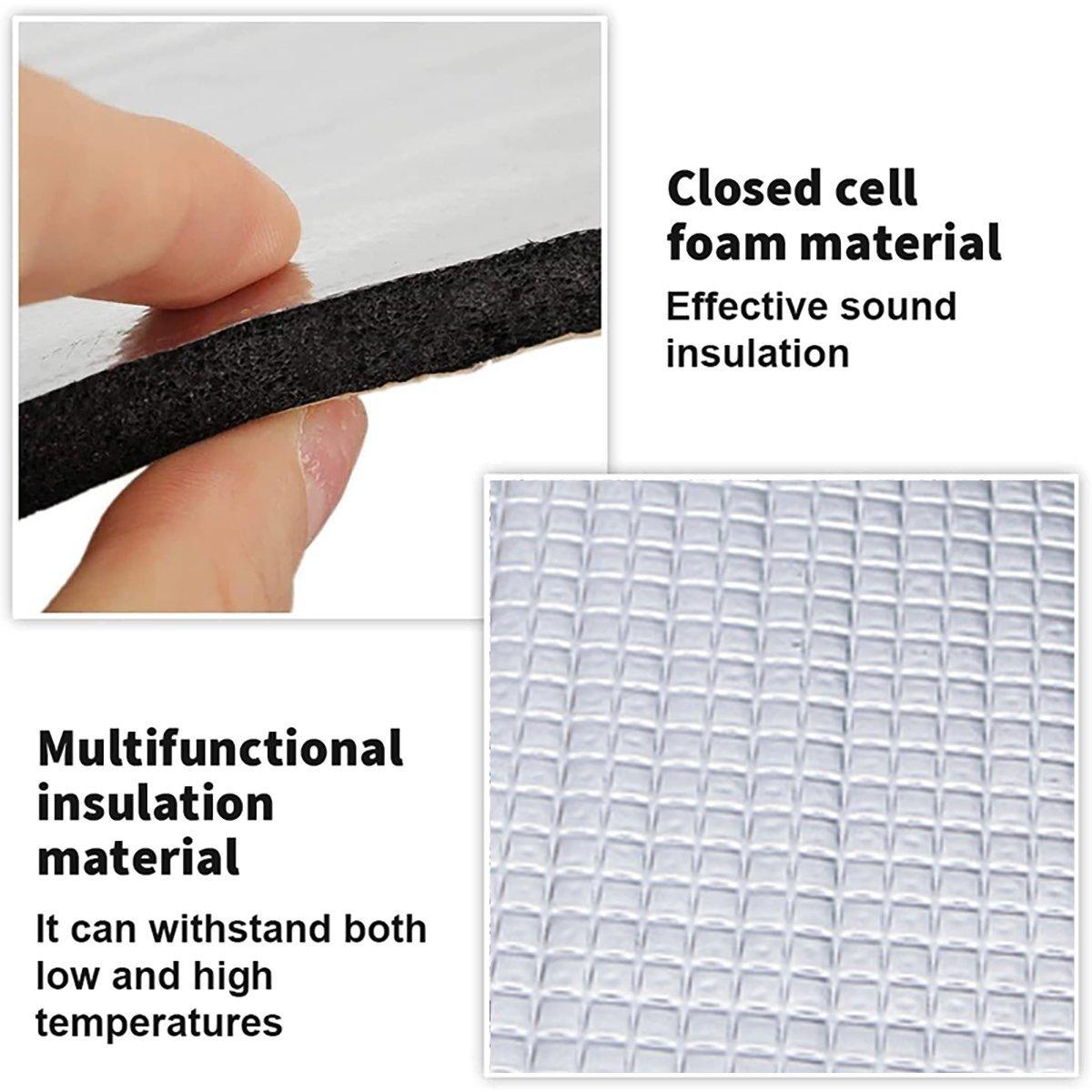Aluminum Foil Insulation Board Fireproof Heat Resistant Roof Panel V528-DEADENER-5MM-1-5M-219683