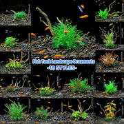 Aquarium Landscaping Decoration Artificial Wood and Plants Fish Tank Ornament - CM2201-Dark Red V528-DEADWOOD-CM2201-TH-740863