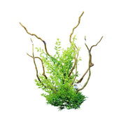 Aquarium Landscaping Decoration Artificial Wood and Plants Fish Tank Ornament - CM3303-Green Orange V528-DEADWOOD-CM3303-666175