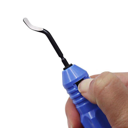 12PCS Manual Deburring Tool Set with Swivel Handle and Replacement Blades V528-DEBURRINGBLADE-1PC11PCS-878586