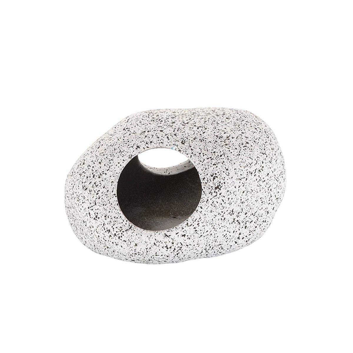 Clay Pot Aquarium Decoration Shrimp House Cichlid Breeding Tank Fish Nest - Double Hole V528-DECORATION-ST1001-546717