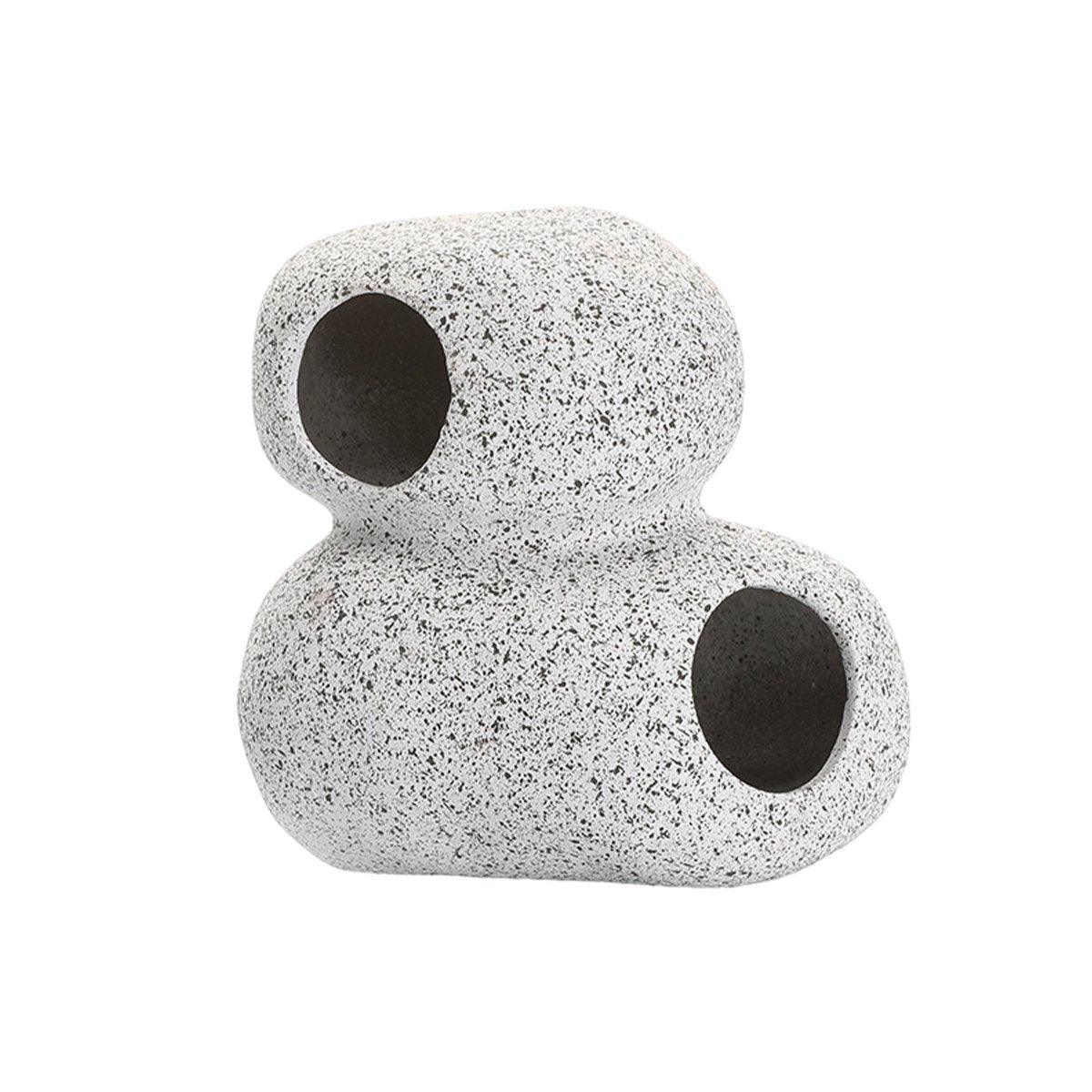 Clay Pot Aquarium Decoration Shrimp House Cichlid Breeding Tank Fish Nest - Double Hole V528-DECORATION-ST1001-546717