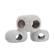 Clay Pot Aquarium Decoration Shrimp House Cichlid Breeding Tank Fish Nest - Double Hole V528-DECORATION-ST1001-546717
