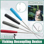 Fishing Hook Remover Stainless Steel Fishhook Dehooker Hook Detacher Extractor - Black V528-DECOUPLINGDEVICE-BLACK-565423