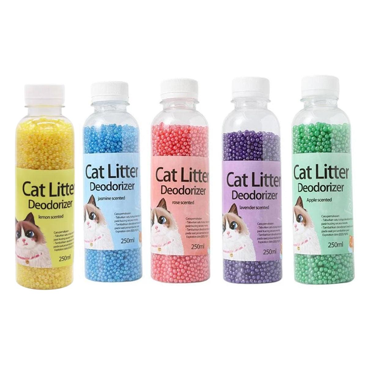High Adsorption Cat Litter Deodorant Beads 250ml Long Lasting Odor Eliminator - Blue V528-DEODORANT-BEAD-BLUE-685840