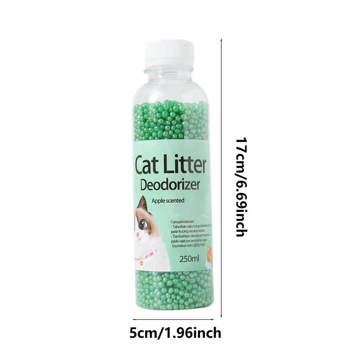 High Adsorption Cat Litter Deodorant Beads 250ml Long Lasting Odor Eliminator - Blue V528-DEODORANT-BEAD-BLUE-685840