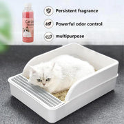 High Adsorption Cat Litter Deodorant Beads 250ml Long Lasting Odor Eliminator - Blue V528-DEODORANT-BEAD-BLUE-685840