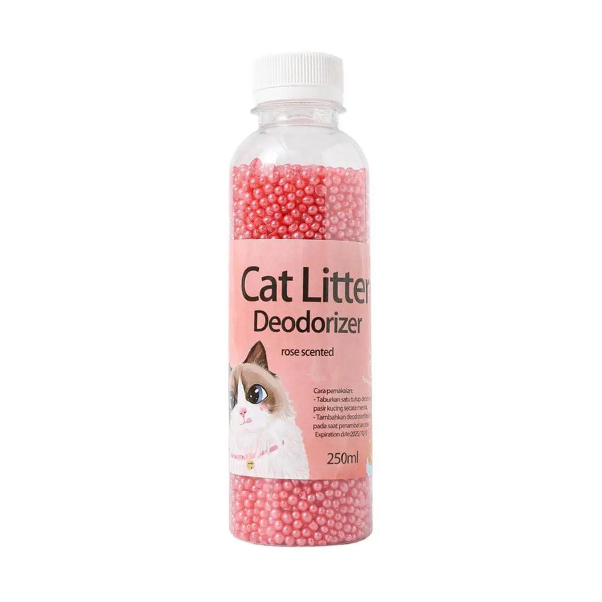 High Adsorption Cat Litter Deodorant Beads 250ml Long Lasting Odor Eliminator - Pink V528-DEODORANT-BEAD-PINK-253032
