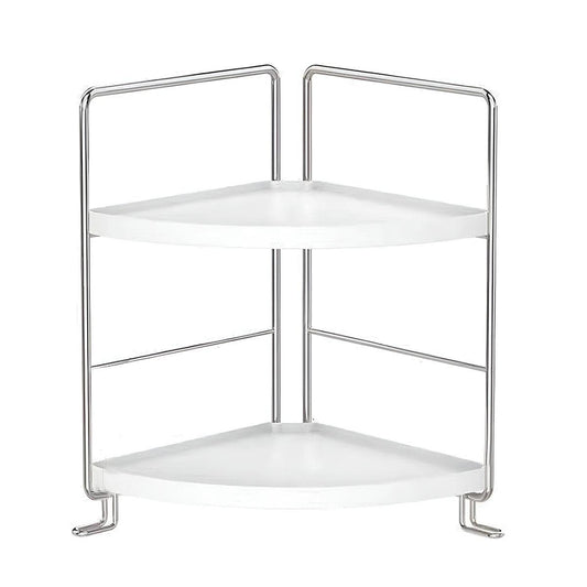 2 Tier Countertop Shelf Organizer Storage Rack for Kitchen Bathroom and Office V528-DESKTOP-STORAGE-WHITE-447516