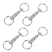 4X Detachable Quick Release Removable Keyring Keychain Key Ring Pull Apart Split V528-DETACHABLEKEYRING-4PCS-393267