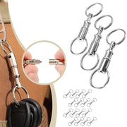 4X Detachable Quick Release Removable Keyring Keychain Key Ring Pull Apart Split V528-DETACHABLEKEYRING-4PCS-393267
