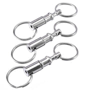 4X Detachable Quick Release Removable Keyring Keychain Key Ring Pull Apart Split V528-DETACHABLEKEYRING-4PCS-393267
