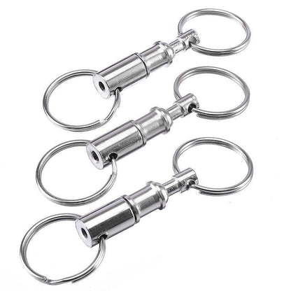 4X Detachable Quick Release Removable Keyring Keychain Key Ring Pull Apart Split V528-DETACHABLEKEYRING-4PCS-393267