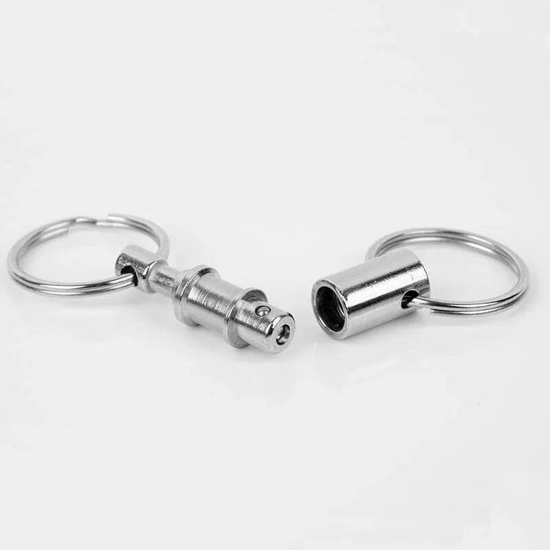 4X Detachable Quick Release Removable Keyring Keychain Key Ring Pull Apart Split V528-DETACHABLEKEYRING-4PCS-393267