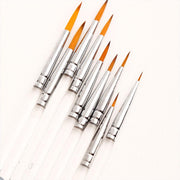 6X Extra Fine Detail Paint Brushes Art Miniatures Model Maker V528-DETAILPAINTBRUSHES-6PCS-455892