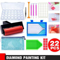 22 Piece 5D Diamond Painting Tools Box Diamond Accessories Diy Art Craft Pen Set V528-DIAMONDPAINTING-22PCS-609200