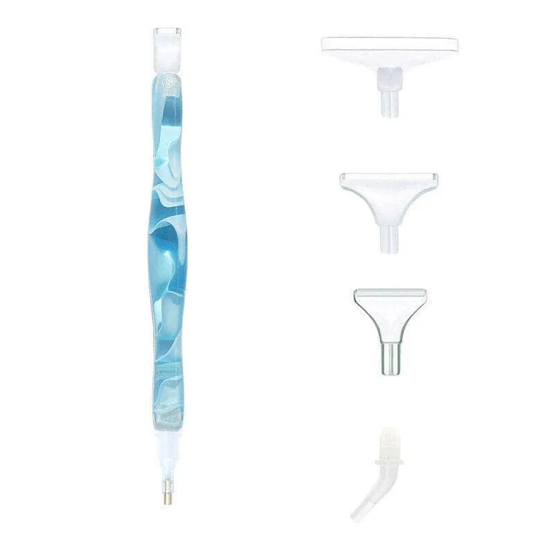5D Resin Diamond Painting Pen Resin Point Drill Pens Cross Stitch Diy Craft Art - Blue V528-DIAMONDPAINTPEN-BLUE-552034