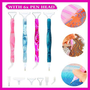 5D Resin Diamond Painting Pen Resin Point Drill Pens Cross Stitch Diy Craft Art - Pink V528-DIAMONDPAINTPEN-PINK-418308