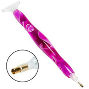 5D Resin Diamond Painting Pen Resin Point Drill Pens Cross Stitch Diy Craft Art - Pink V528-DIAMONDPAINTPEN-PINK-418308