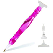 5D Resin Diamond Painting Pen Resin Point Drill Pens Cross Stitch Diy Craft Art - Pink V528-DIAMONDPAINTPEN-PINK-418308