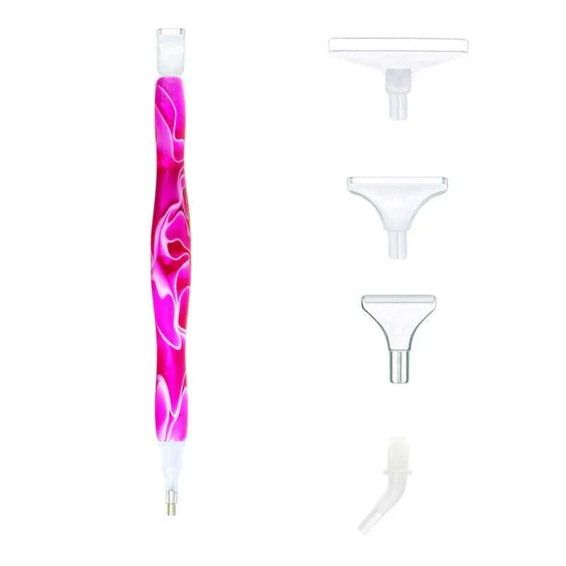 5D Resin Diamond Painting Pen Resin Point Drill Pens Cross Stitch Diy Craft Art - Purple V528-DIAMONDPAINTPEN-PURPLE-587065