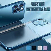 Purple For iPhone 13 12 11 Pro Max Case Thin Matte Ultra Slim Shockproof Clear Cover - iPhone 13 Mini V528-DIANDUMOSHA-IP13MN-PURPLE-212262