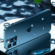 Purple For iPhone 13 12 11 Pro Max Case Thin Matte Ultra Slim Shockproof Clear Cover - iPhone 13 Mini V528-DIANDUMOSHA-IP13MN-PURPLE-212262