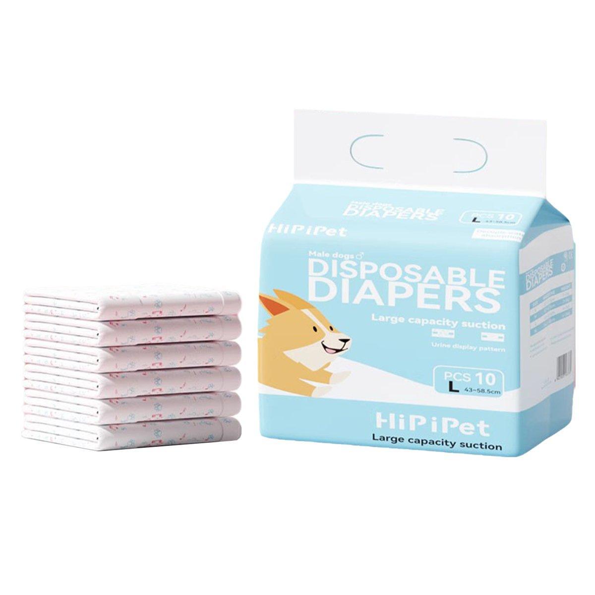 Dog Physiological Pants Pet Diaper Underwear for Hygiene and Incontinence Management - Female - M V528-DIAPER-FEMALE-M-331819