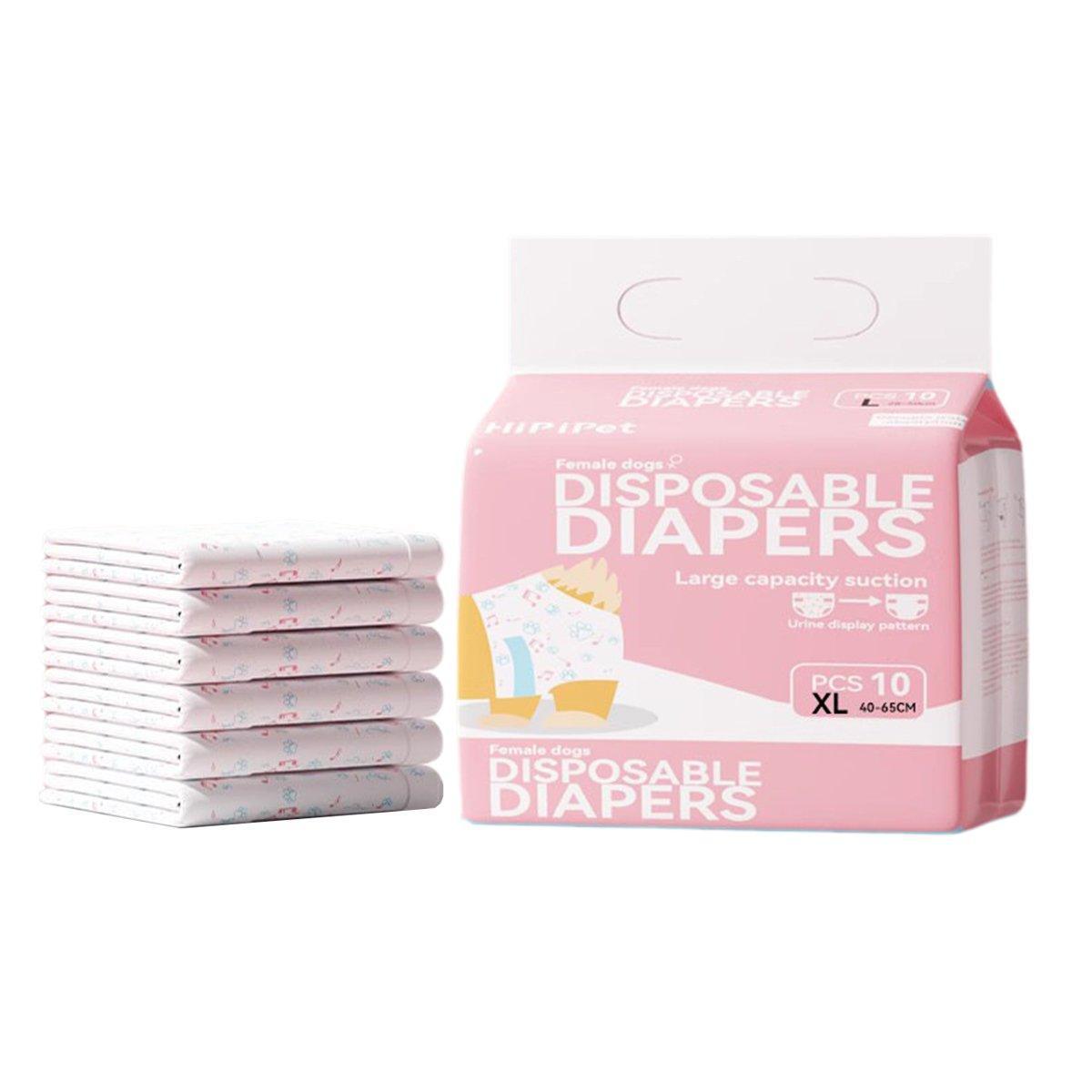 Dog Physiological Pants Pet Diaper Underwear for Hygiene and Incontinence Management - Female - XL V528-DIAPER-FEMALE-XL-180823