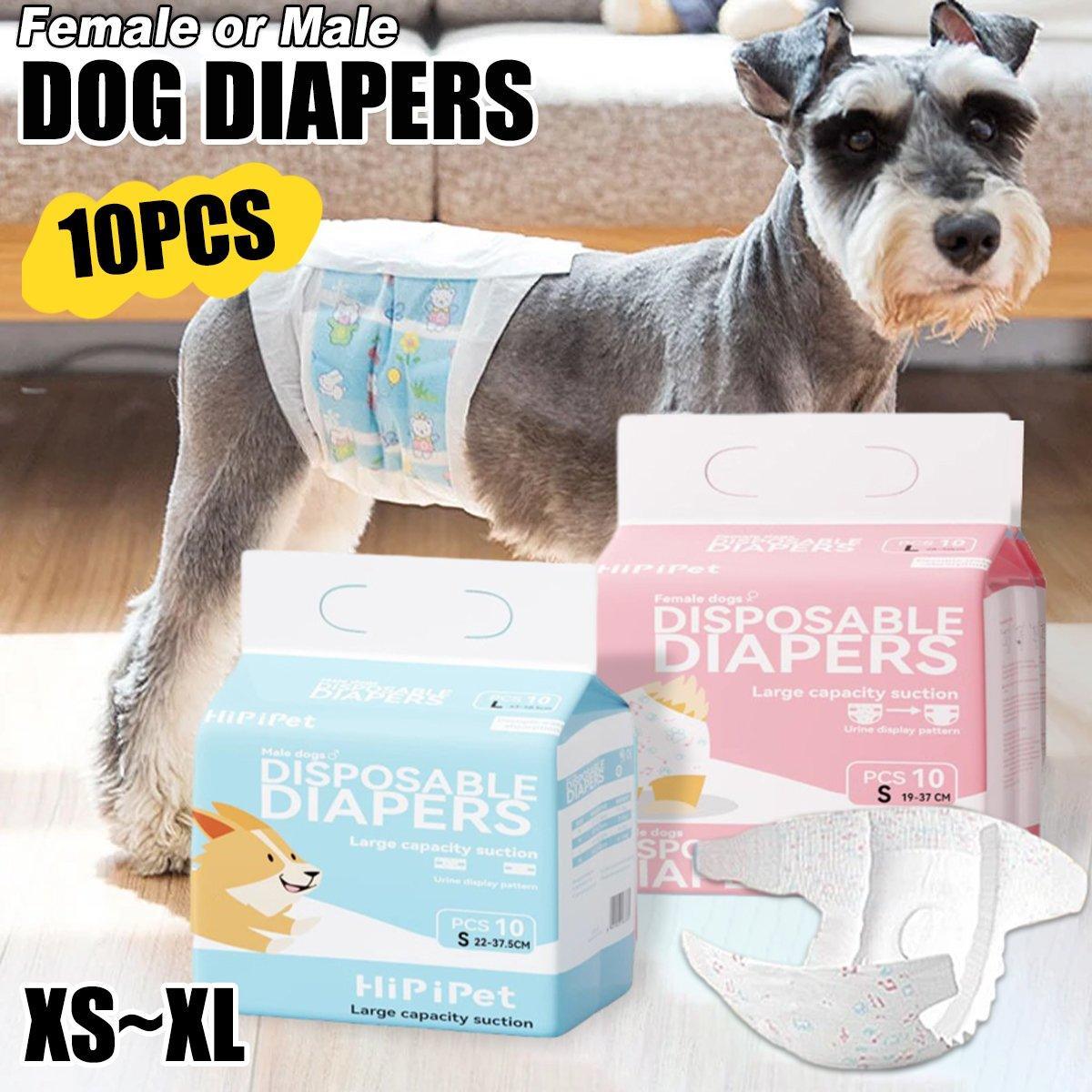 Dog Physiological Pants Pet Diaper Underwear for Hygiene and Incontinence Management - Female - XS V528-DIAPER-FEMALE-XS-800876