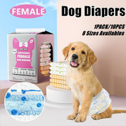 Disposable Female Dog Diapers Leakproof Breathable with Colour Indicator - S 26-46cm V528-DIAPERS-FEMALE-S-312171