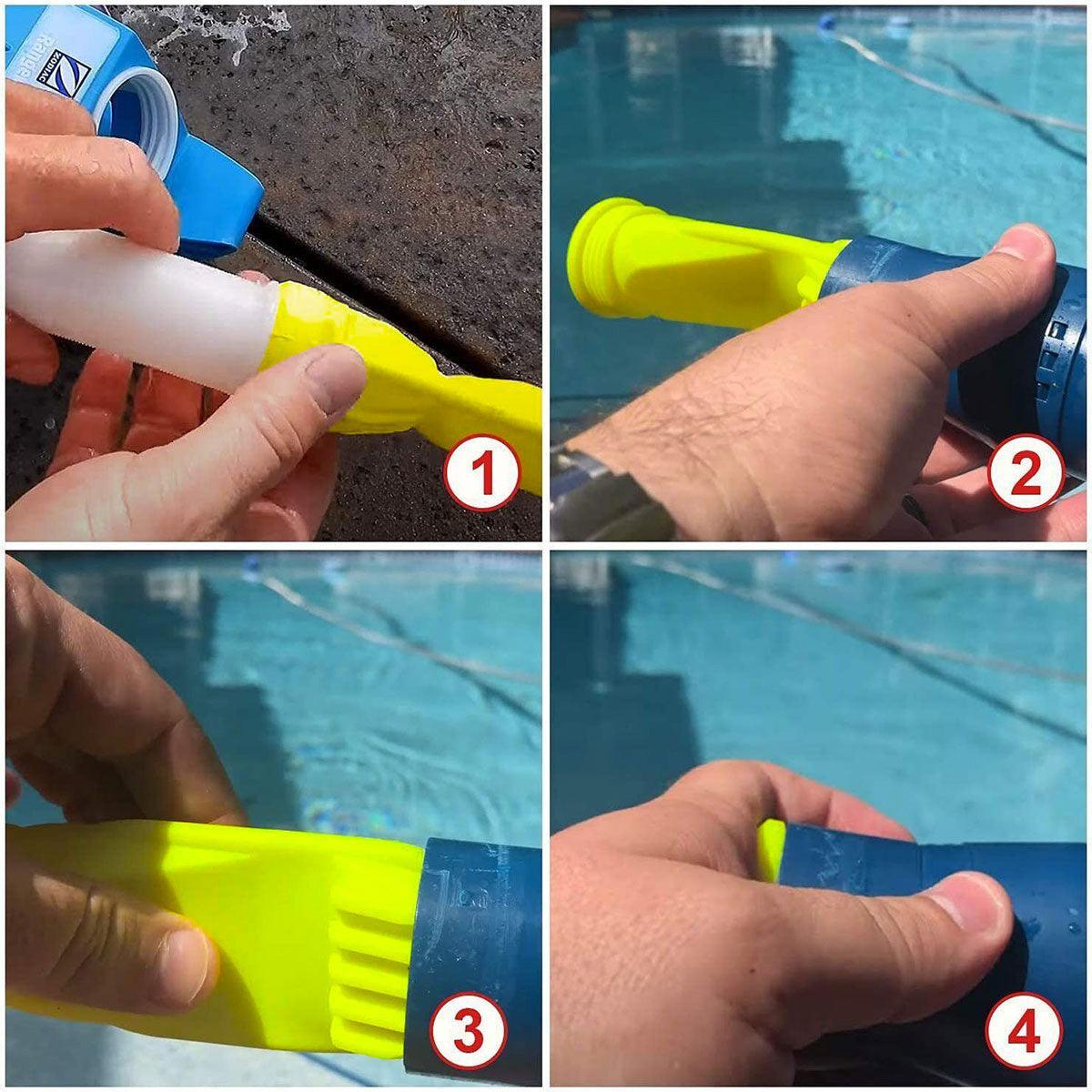 4Pcs Pool Cleaner Diaphragms Replacement Pool Vacuum Parts for Swimming Pools V528-DIAPHRAGM-4PCS-148635