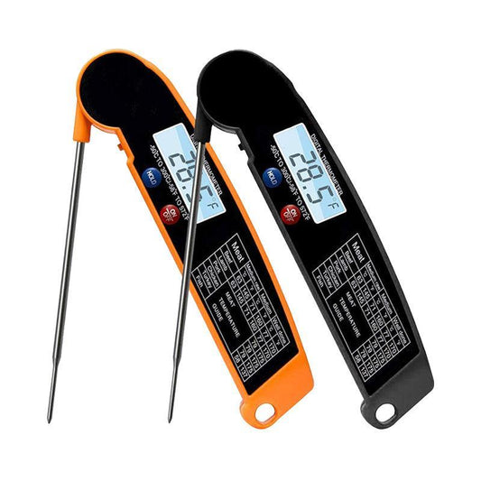 Foldable Digital Thermometer Probe Temperature Kitchen Cooking Food Bbq Meat Jam - Orange V528-DIGITALTHERMOMETER-ORANGE-265820