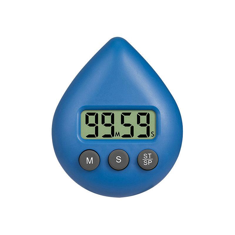 Water Drop Digital Timer Kitchen Study Alarm Countdown Electronic Clock 4 Colours - Black V528-DIGITALTIMER-BLACK-564151