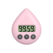 Water Drop Digital Timer Kitchen Study Alarm Countdown Electronic Clock 4 Colours - Black V528-DIGITALTIMER-BLACK-564151