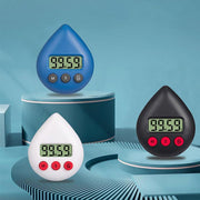 Water Drop Digital Timer Kitchen Study Alarm Countdown Electronic Clock 4 Colours - Blue V528-DIGITALTIMER-BLUE-677109