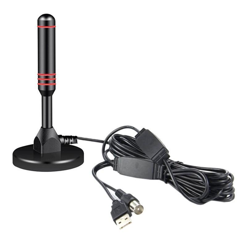 Digital Tv Antenna 300 Mile Indoor Outdoor Hd Tv Aerial Amplifier Signal Booster V528-DIGITALTVANTENNA-943088