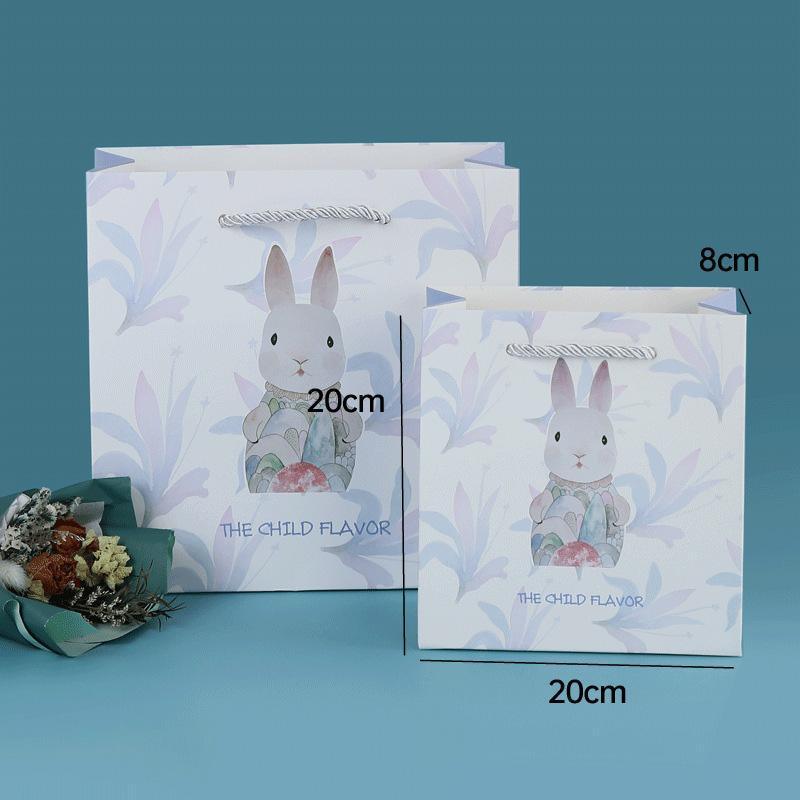 25x Creative Cartoon Animal Gift Bags Cute Birthday Party Favors Tote Paper Bags - Dinosaur-Paradise-25pcs-M V528-DINOSAUR-PARADISE-25PCS-M-850105