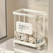 Removable Laundry Basket Clothes Organizer Household Storage Bin with Shelving V528-DIRTY-48-27-387622